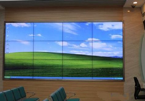 广安液晶拼接屏的另类用法。